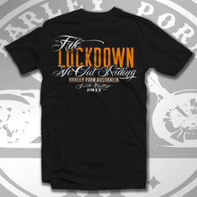 Load image into Gallery viewer, HarleyPorn Fuck Lockdown T-shirt