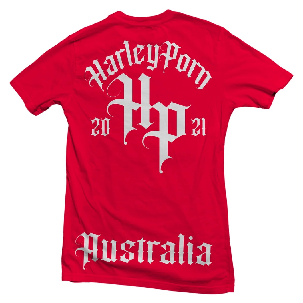 HP 21 T-SHIRT - RED