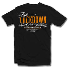 Load image into Gallery viewer, HarleyPorn Fuck Lockdown T-shirt